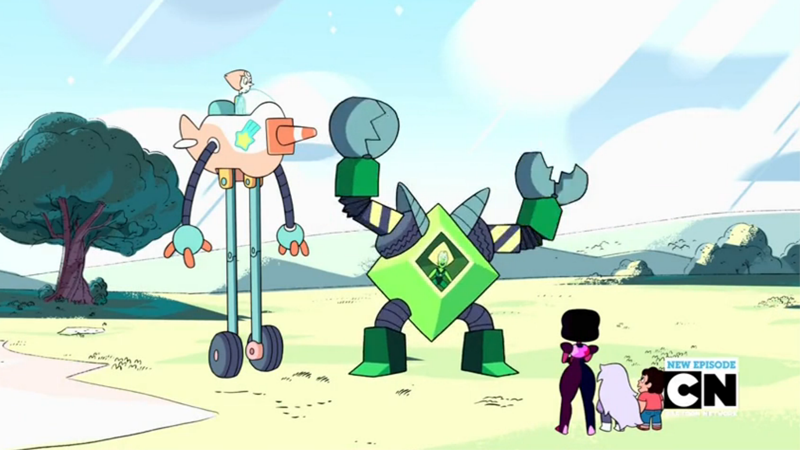 Illustration for article titled On Steven Universe, Giant Robots Are Only Second To The Power Of Friendship